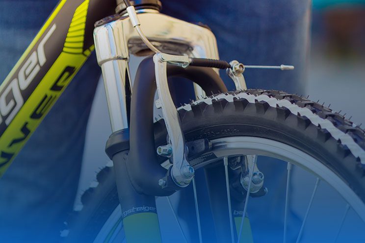 V-Bremse einstellen