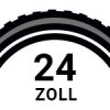 24 Zoll Felgendurchmesser