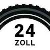 24 Zoll Felgendurchmesser