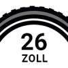 26 Zoll Felgendurchmesser