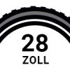 28 Zoll Felgendurchmesser